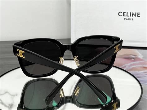 Celine Triomphe CL40222F Square Sunglasses .